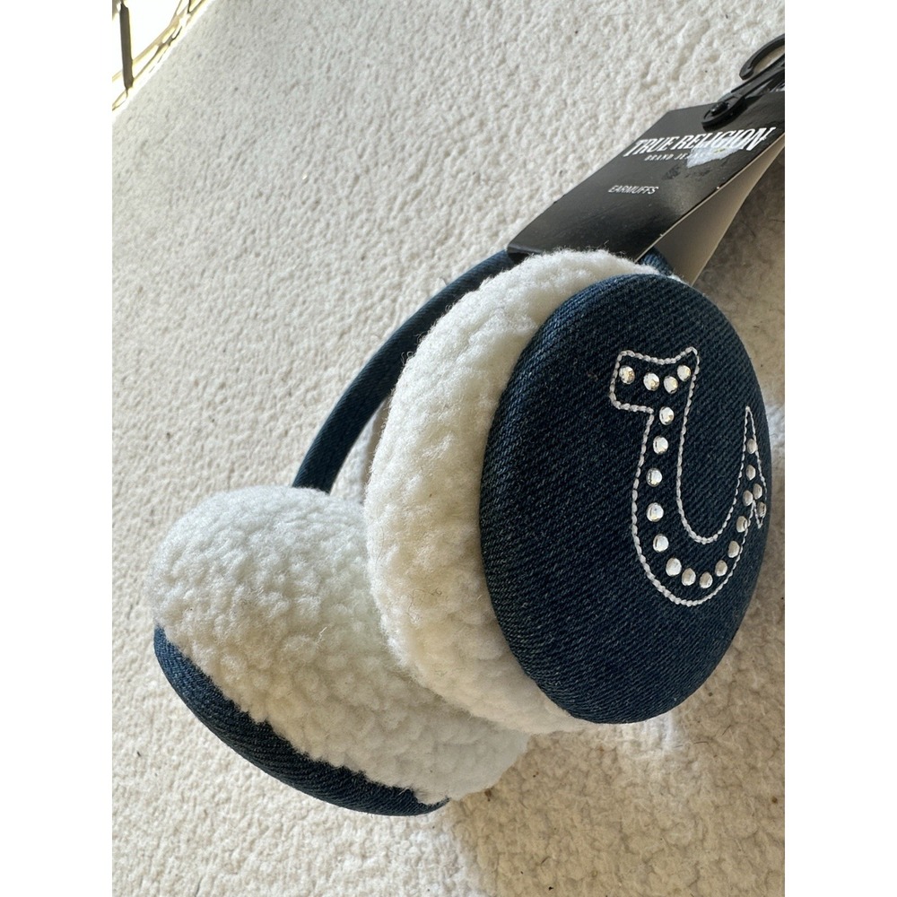Women's True Religion Ear Muffs Brand New